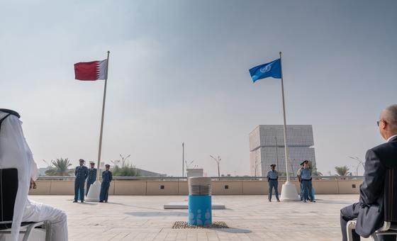 Flags raised in Doha as leaders gather for UN social development summit